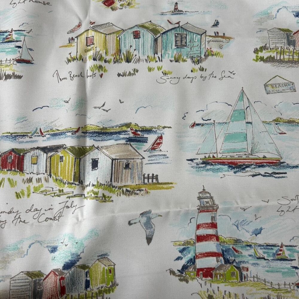 Bright Nautical Craft or Project Fabric